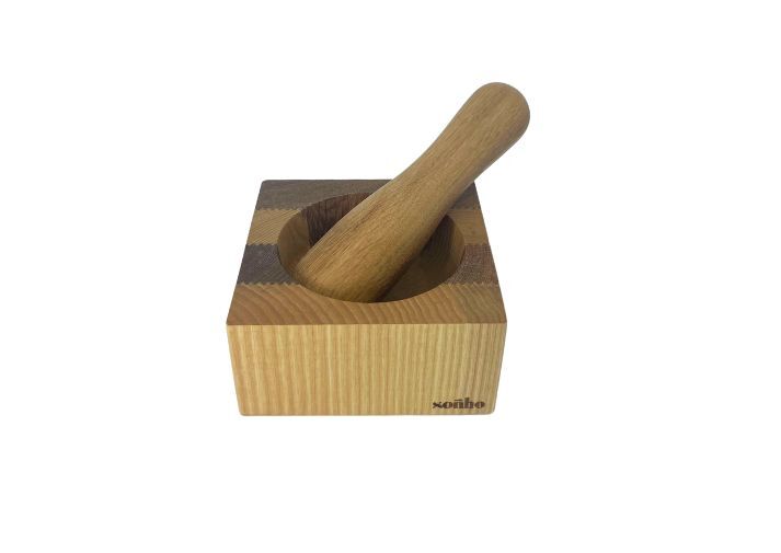 soñho Almofariz Holzmörser