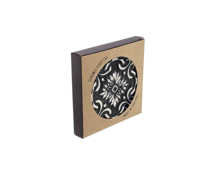 Companhia Atlântica Azulejo Preto Untersetzer 10 cm