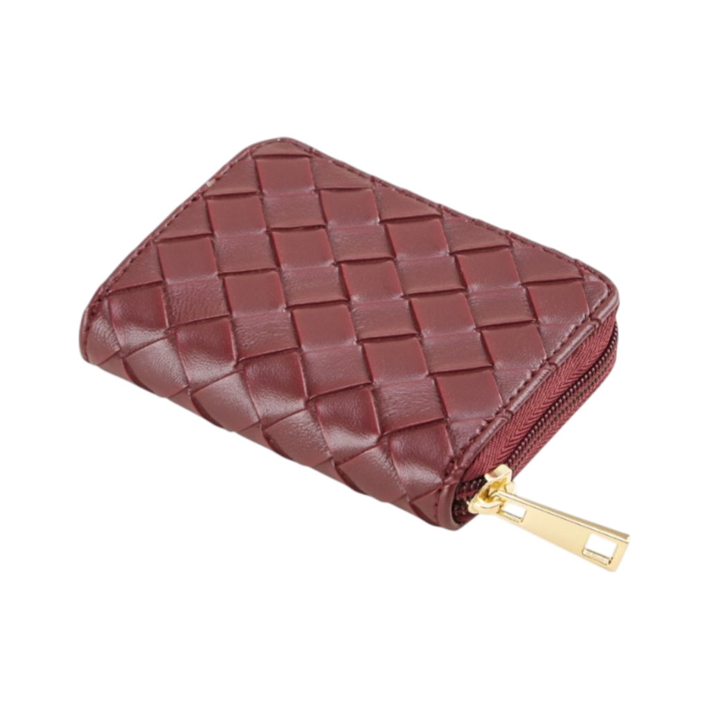 ROSSIS Money 1 Flechtoptik, Bordeaux