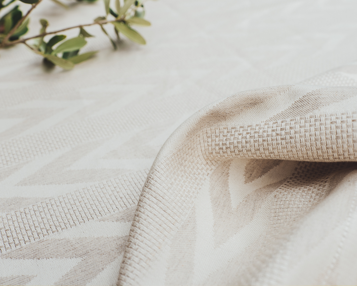 soñho Onda Tischdecke 150 x 250 beige