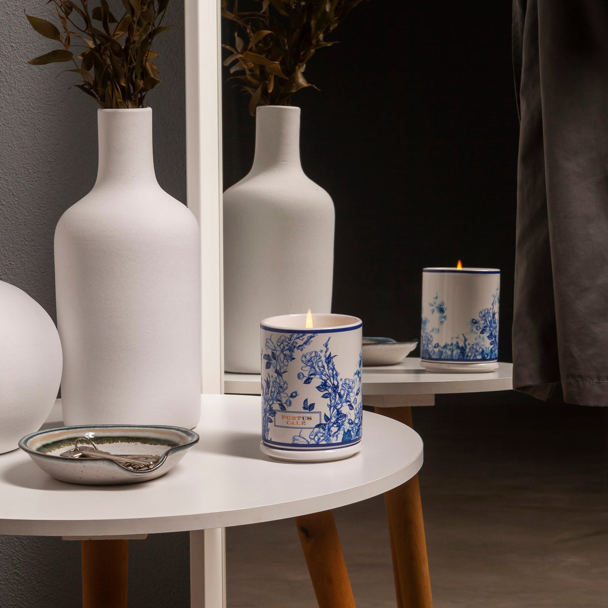 Duftkerze Portus Cale - Gold & Blue