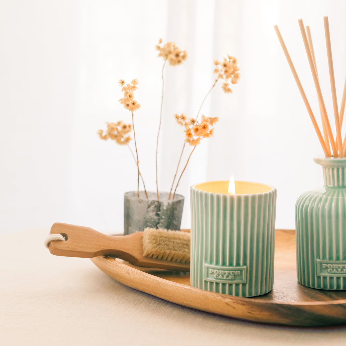 Duftkerze Portus Cale - White Crane