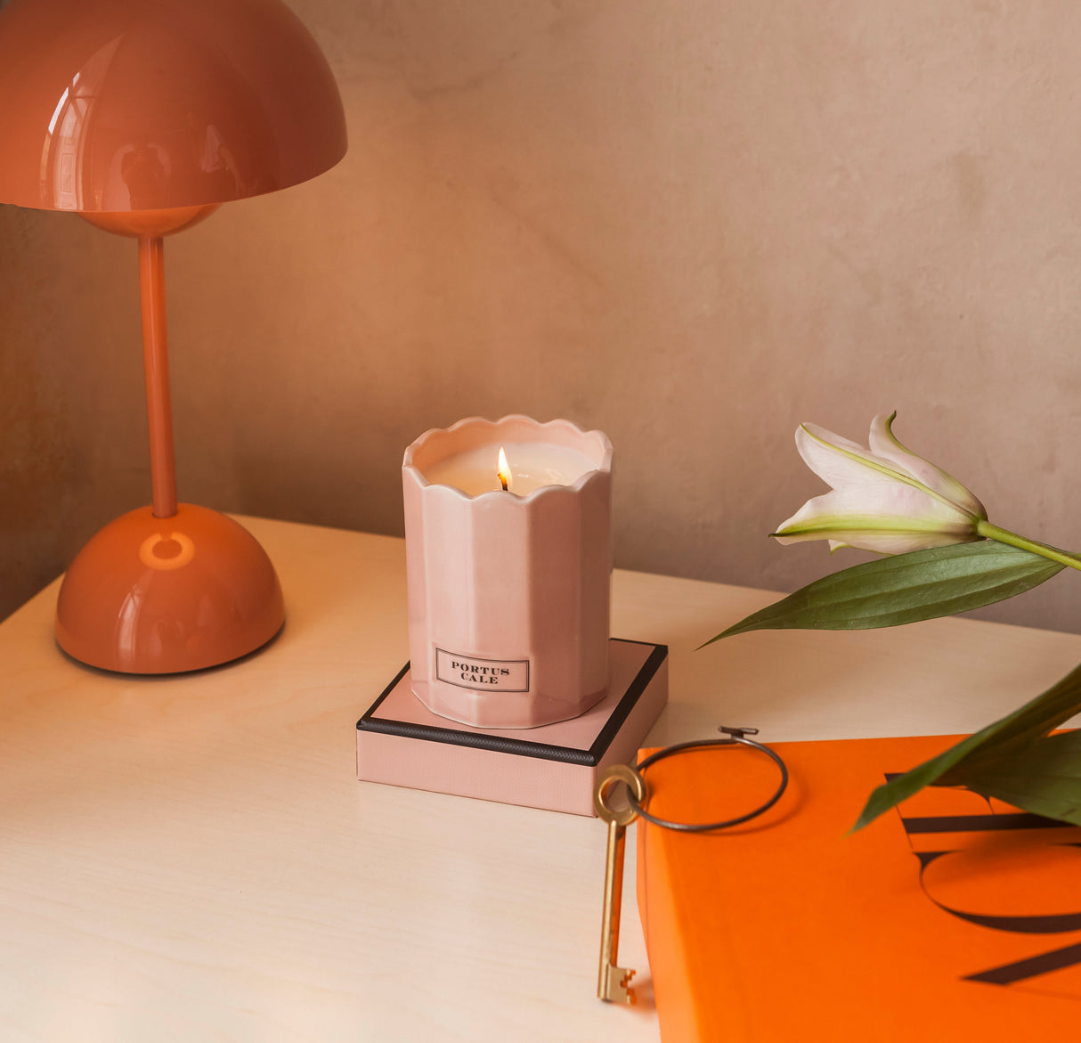 Duftkerze Portus Cale - Rosé Blush