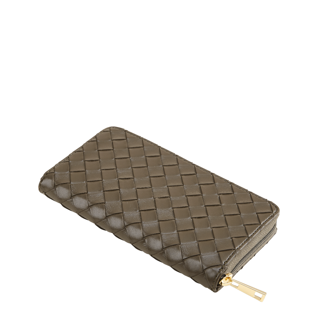 ROSSIS Money 5 Flechtoptik, Olive