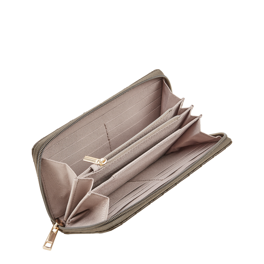 ROSSIS Money 5 Flechtoptik, Olive