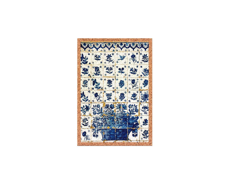 Azulejos cozinha Postkarte Kork