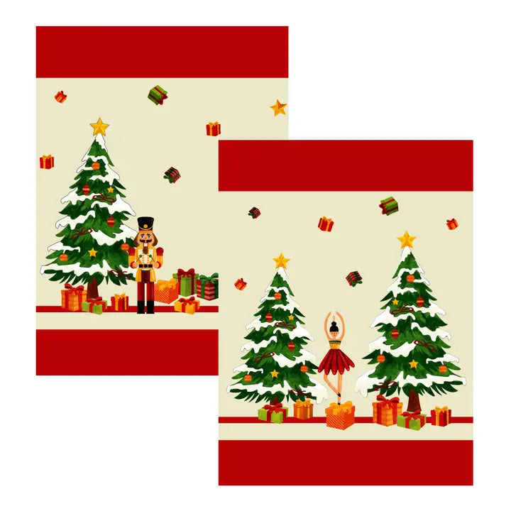 Olivia Nadal Geschirrtuch 2er Set rot