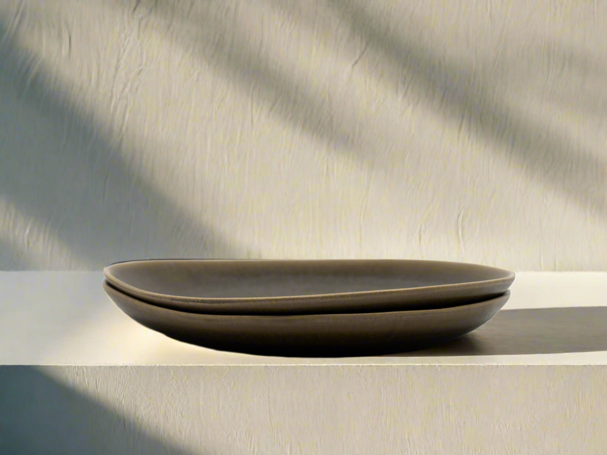 soñho Cru Teller klein Ø 22 cm taupe