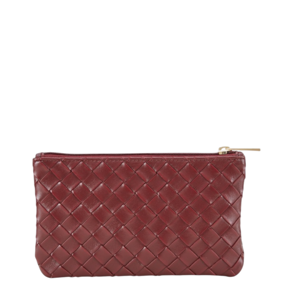 ROSSIS Leda Flechtoptik, Bordeaux