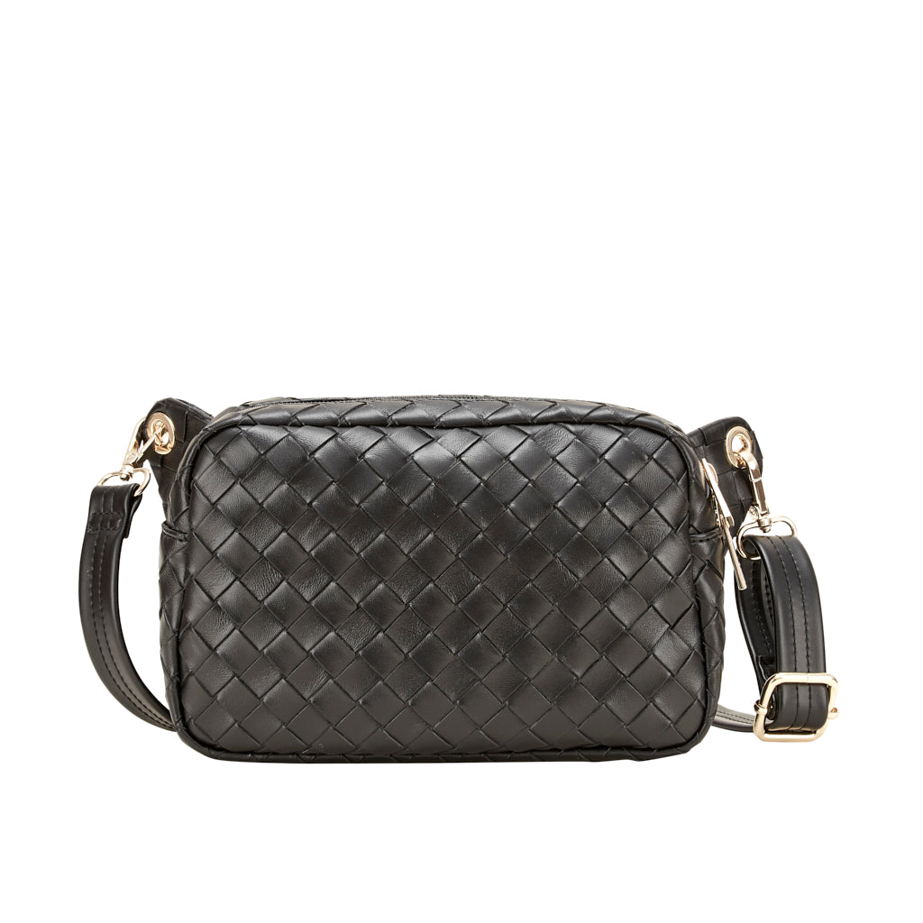 ROSSIS Aline Flechtoptik, Black