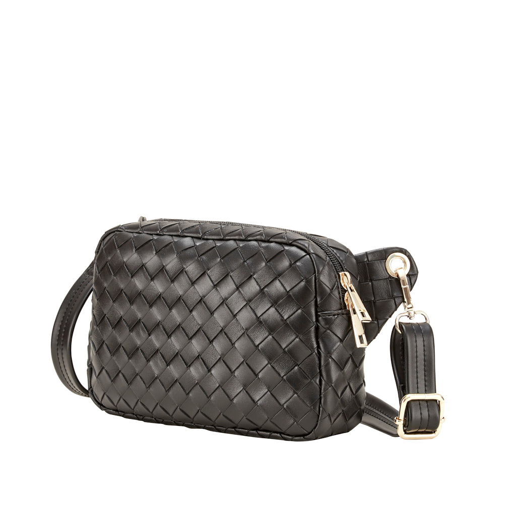 ROSSIS Aline Flechtoptik, Black