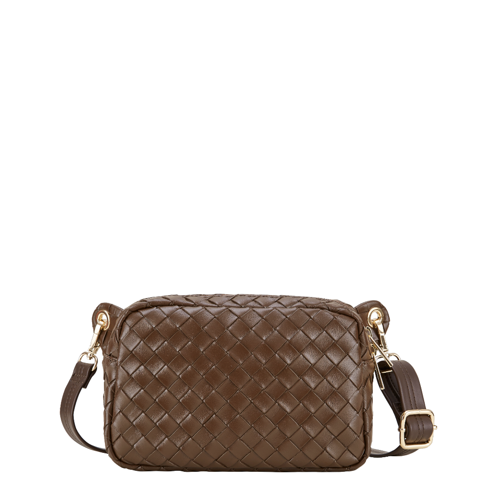 ROSSIS Aline Flechtoptik, Espresso