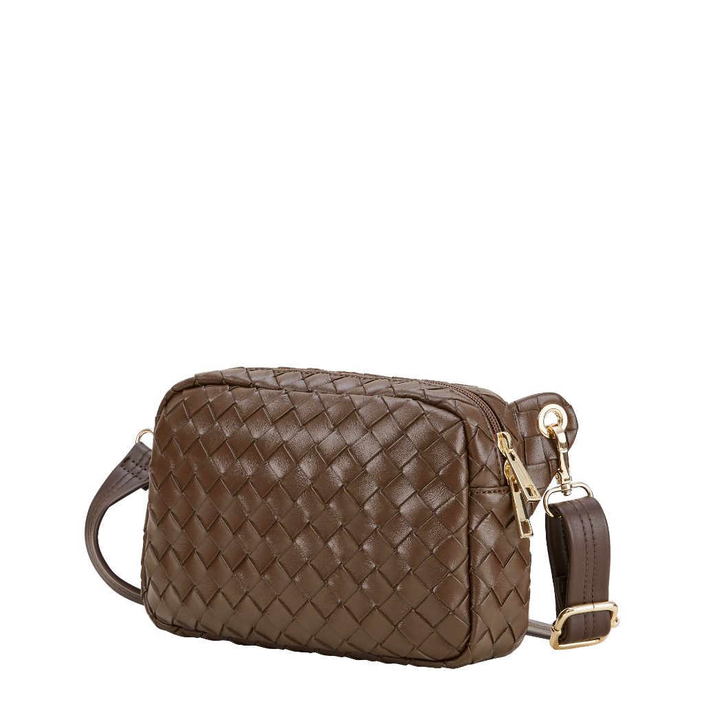 ROSSIS Aline Flechtoptik, Espresso