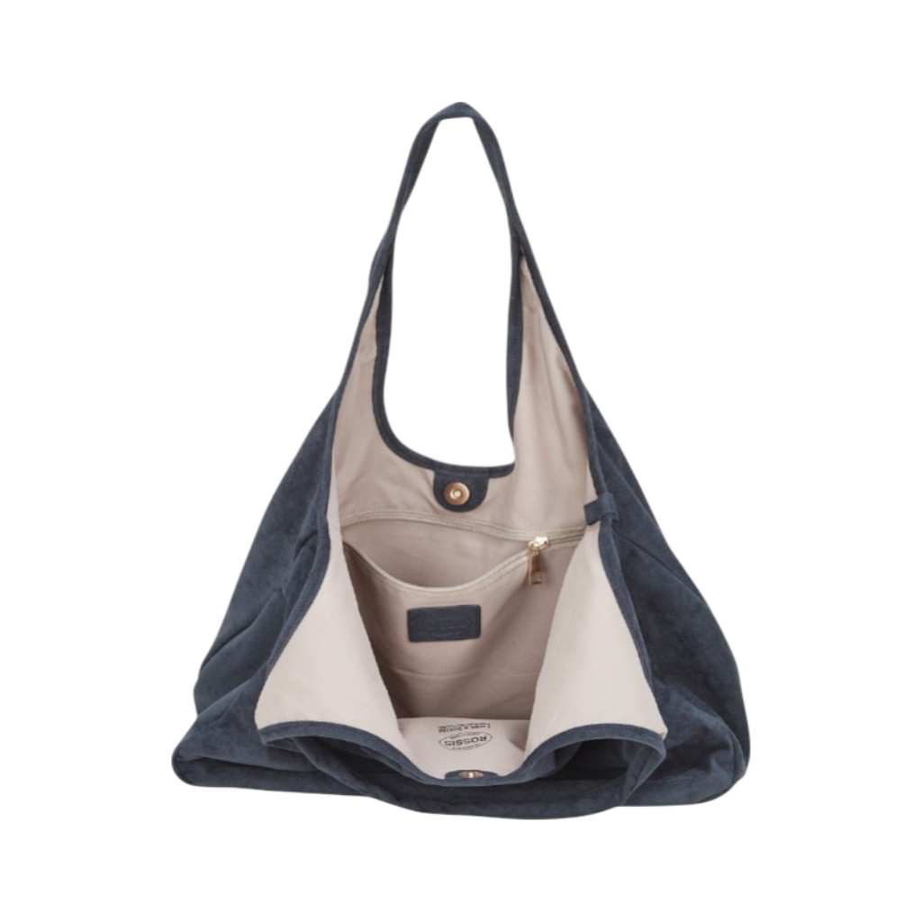 ROSSIS Nuba Velour, Jeansblau