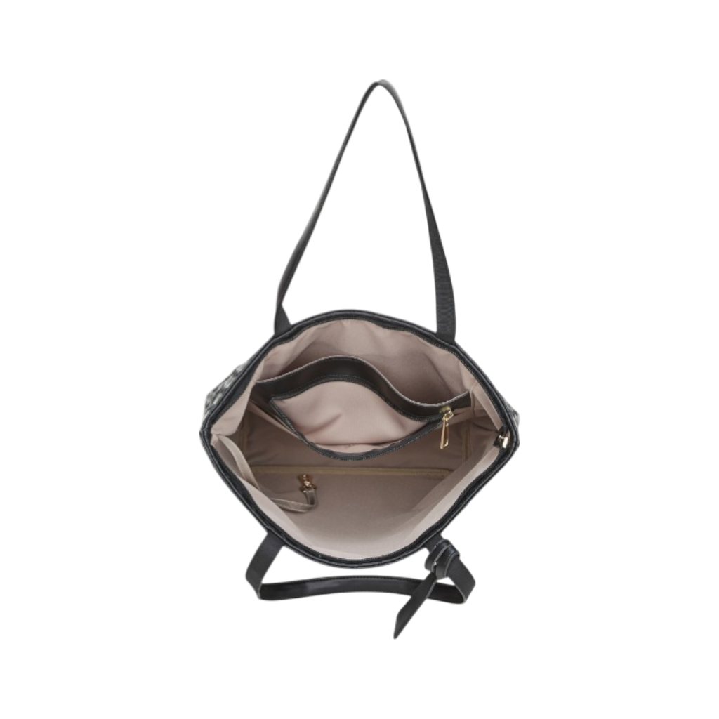 ROSSIS Emily Flechtoptik, Black