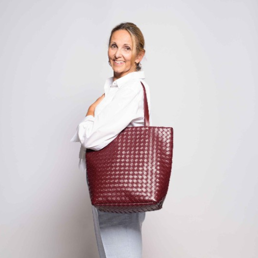 ROSSIS Emily Flechtoptik, Bordeaux