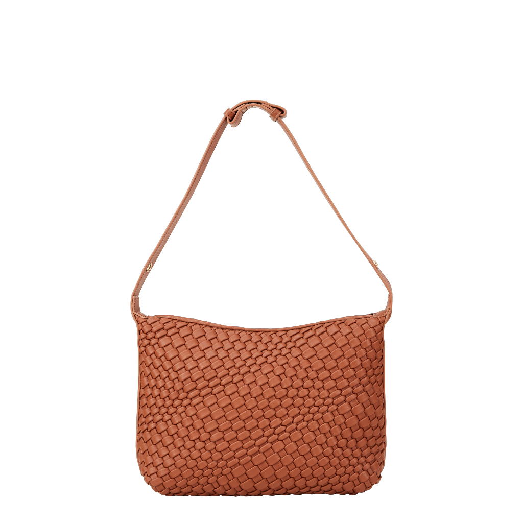 ROSSIS Mathilda Handgeflochten, Camel