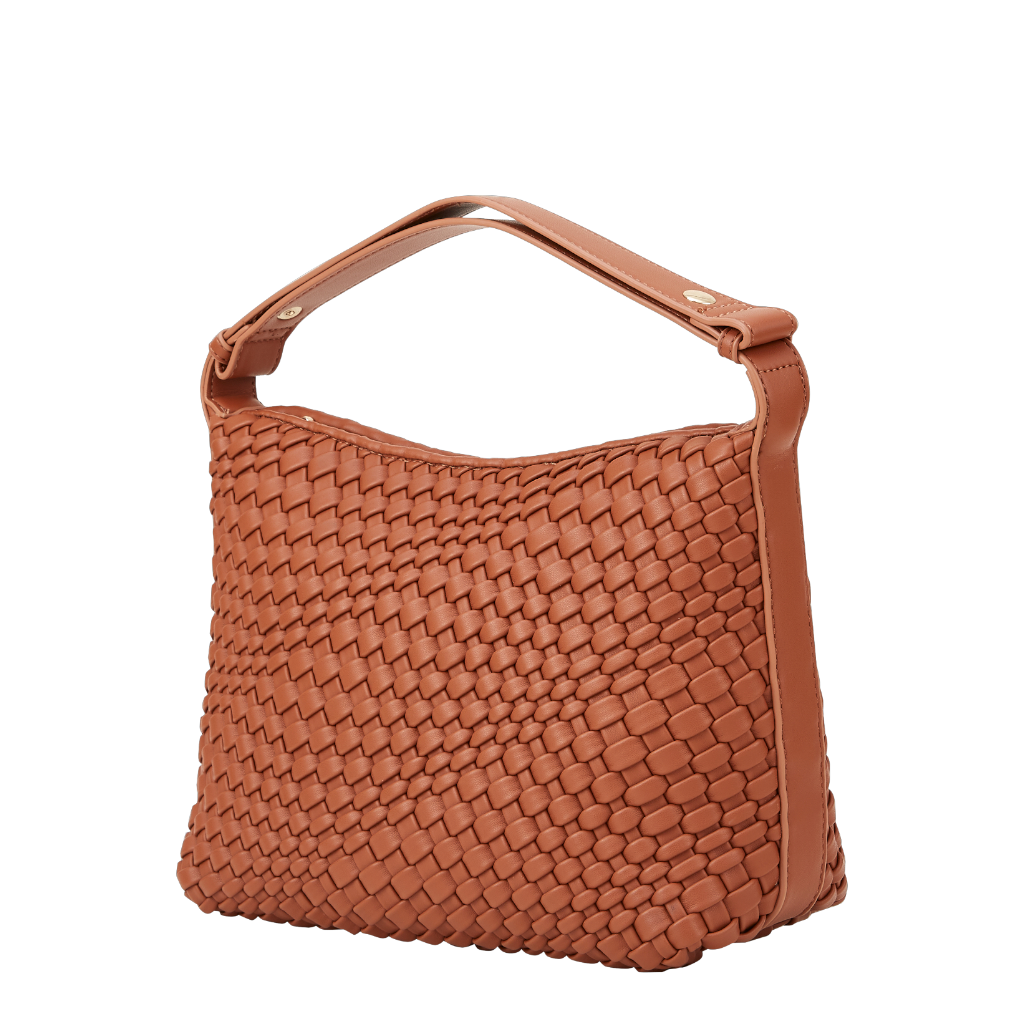 ROSSIS Mathilda Handgeflochten, Camel