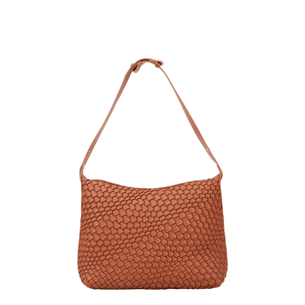 ROSSIS Isabelle Handgeflochten, Camel