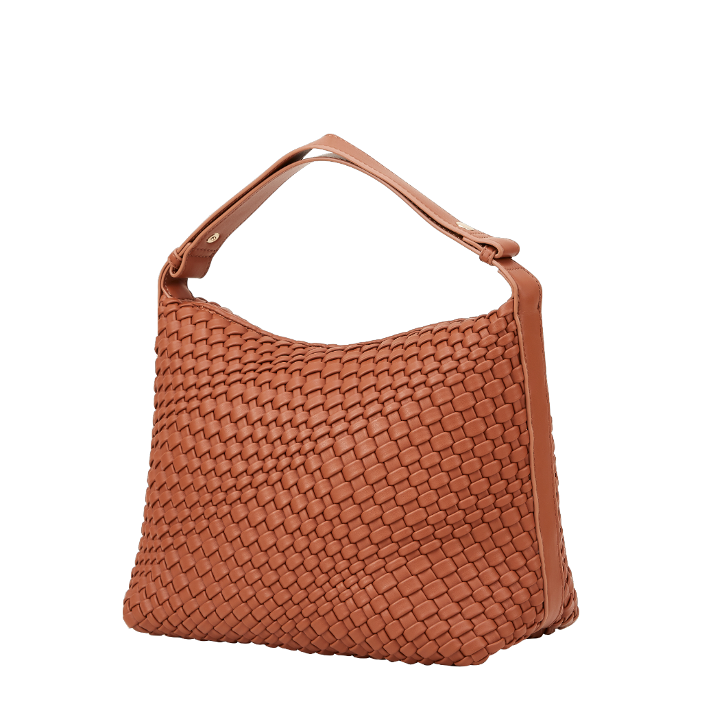 ROSSIS Isabelle Handgeflochten, Camel