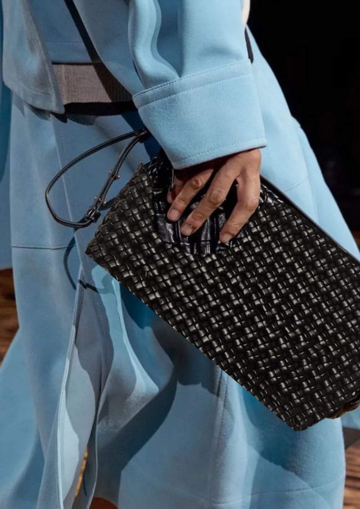 ROSSIS Paulina Handgeknotet, Black Night