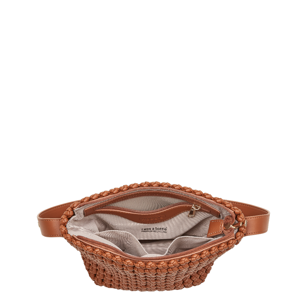 ROSSIS Sophie Handgeknotet, Camel