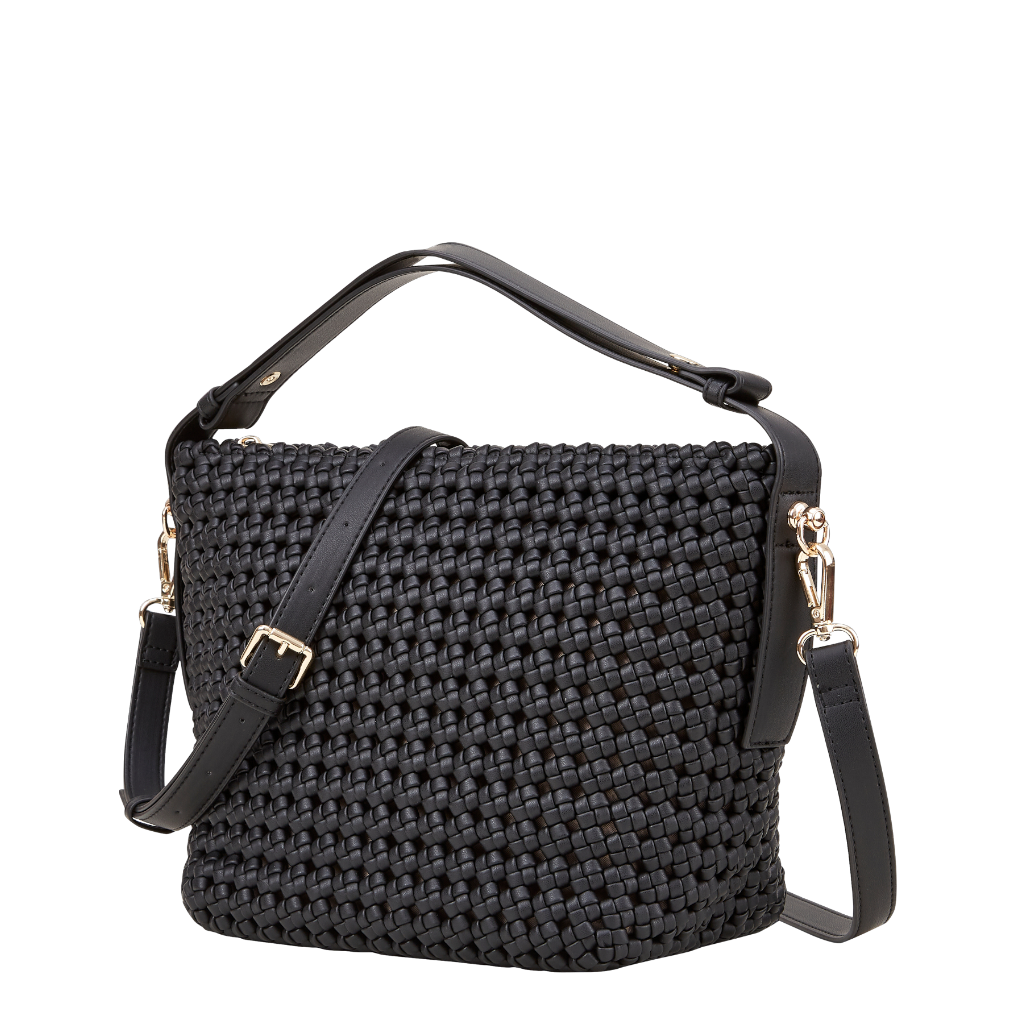 ROSSIS Charlotte Handgeknotet, Black Night