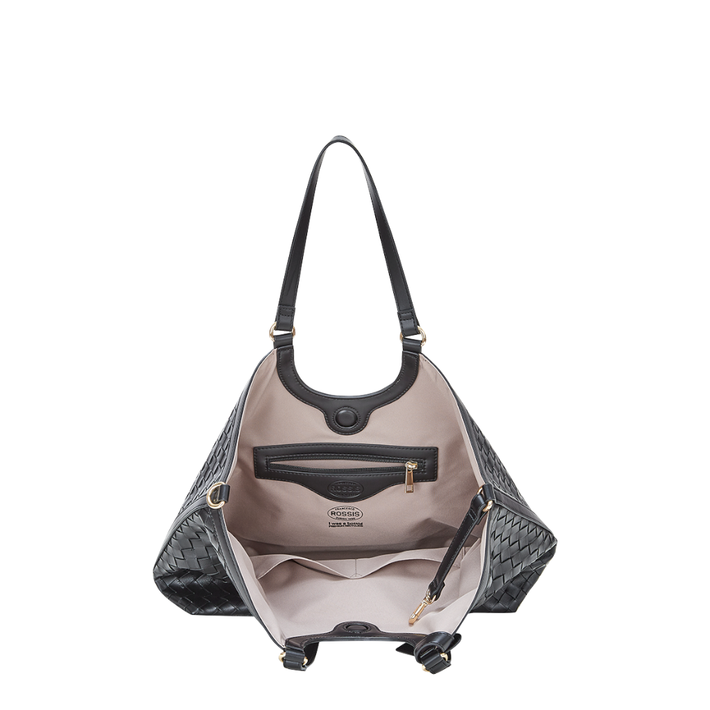 ROSSIS Laura Flechtoptik, Black