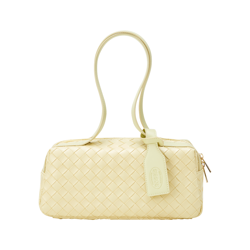 ROSSIS Viola Flechtoptik, Butter Yellow