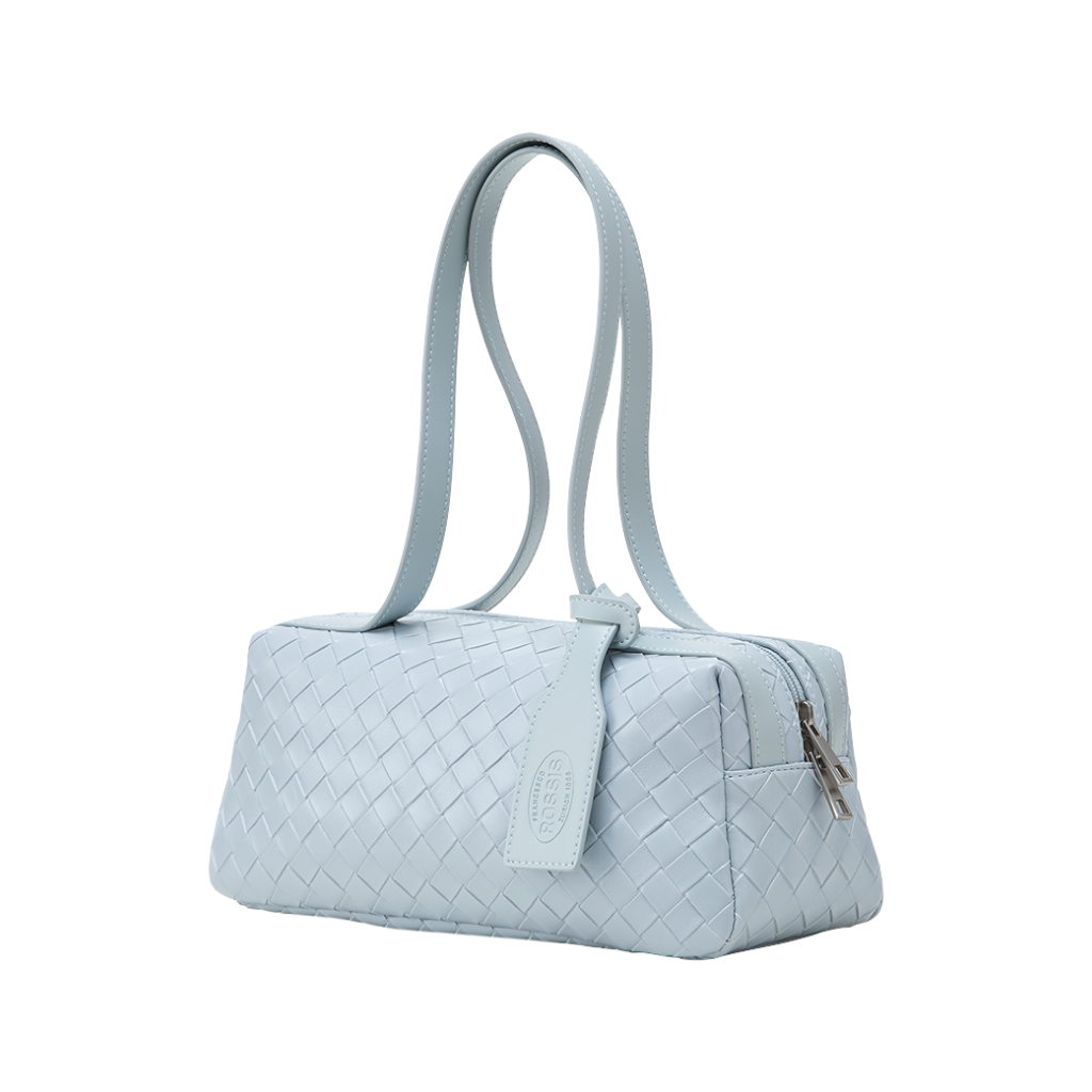 ROSSIS Viola Flechtoptik, Cloud Blue