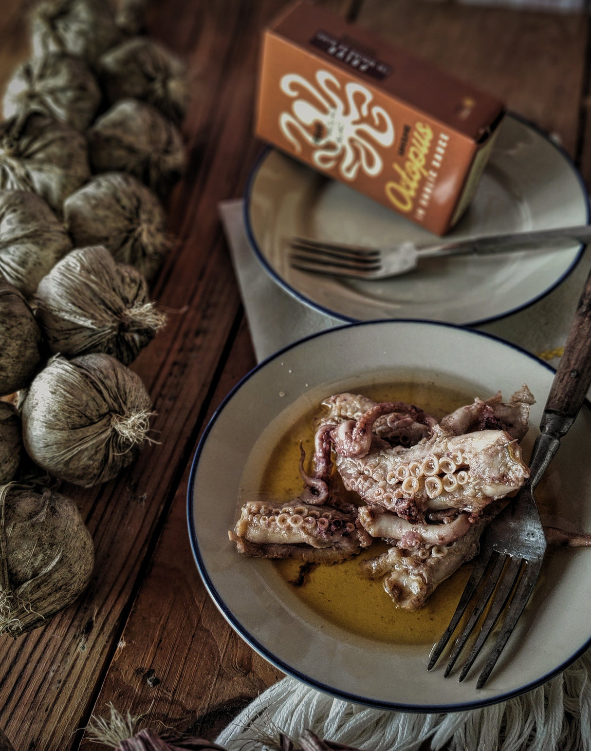 Jose Tintenfisch in Knoblauchsauce, 110 gr