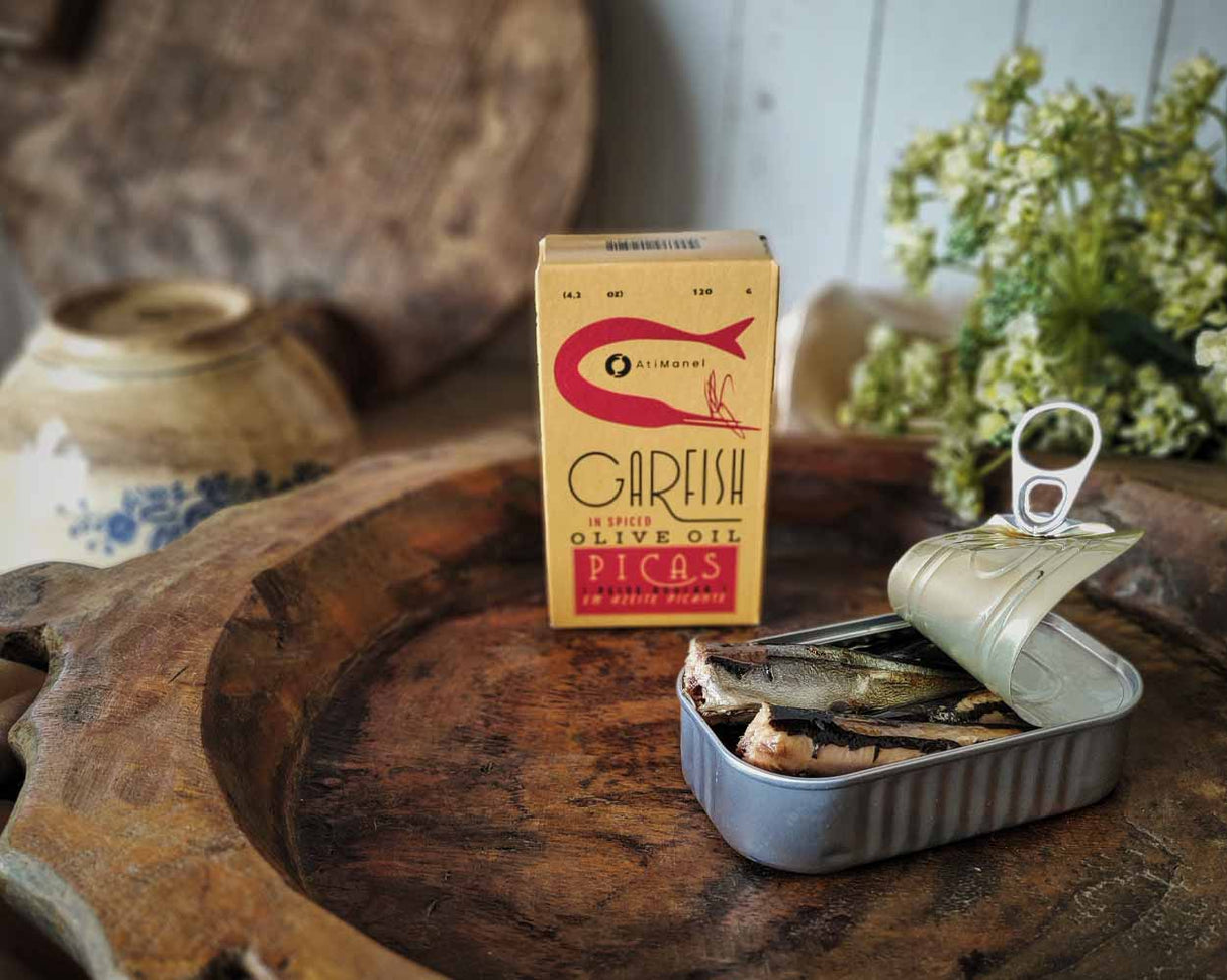 Jose Garfisch in gewürztem Olivenöl, 120 gr