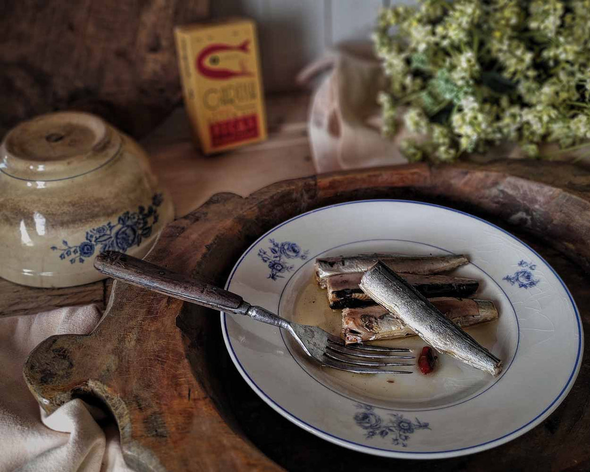 Jose Garfisch in gewürztem Olivenöl, 120 gr