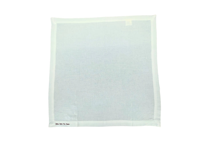 Aida Home x soñho More Stoffserviette 45 x 45 weiss-rot