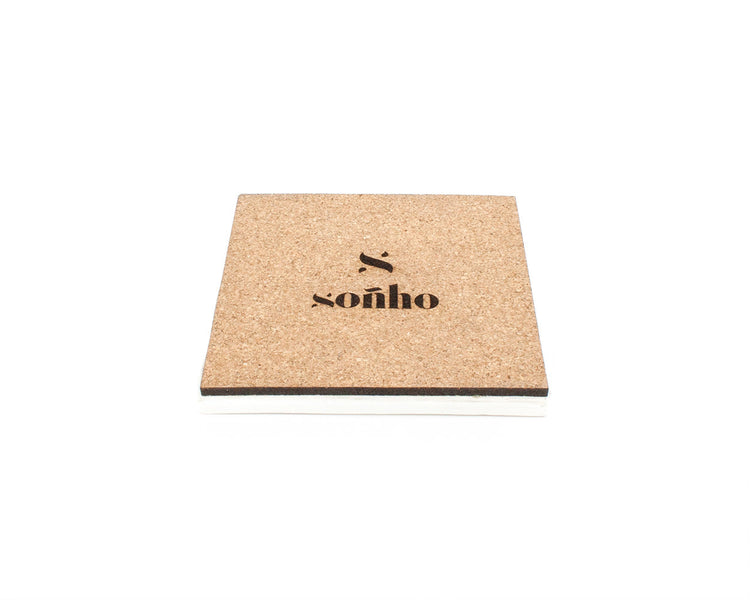 soñho Azulejo Boho Quatro Flores Untersetzer 10 cm
