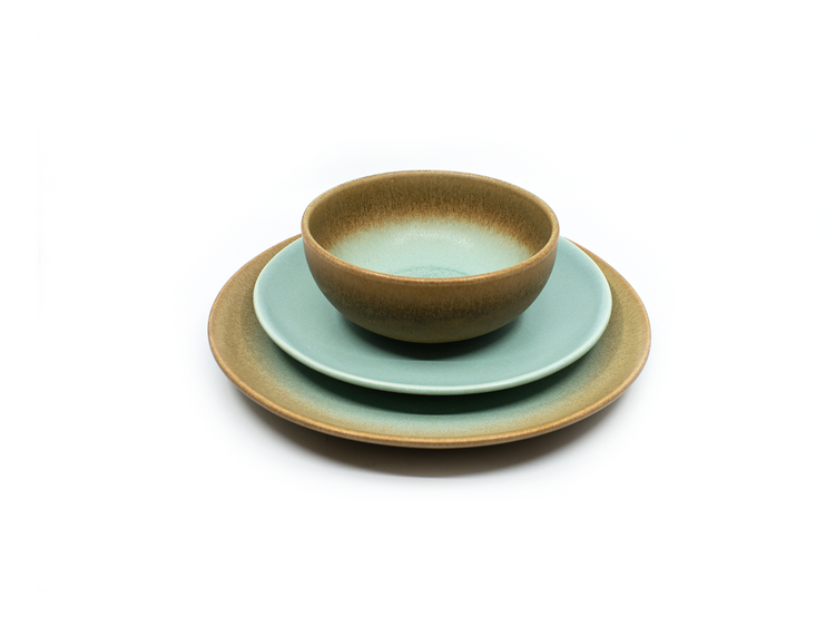 soñho Menta Teller klein Ø22 cm grün