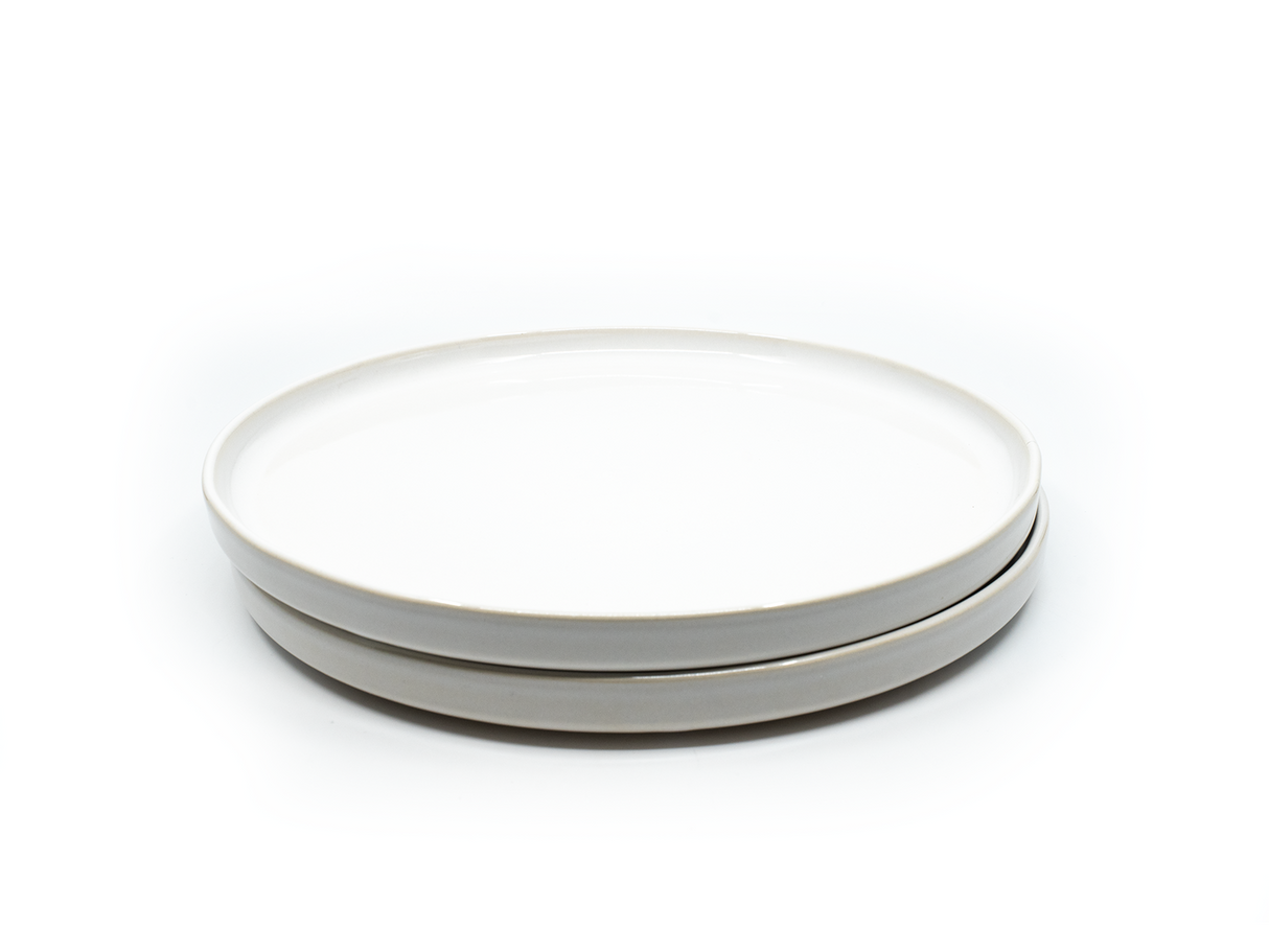 soñho Branco Teller gross Ø 26 cm weiss glanz