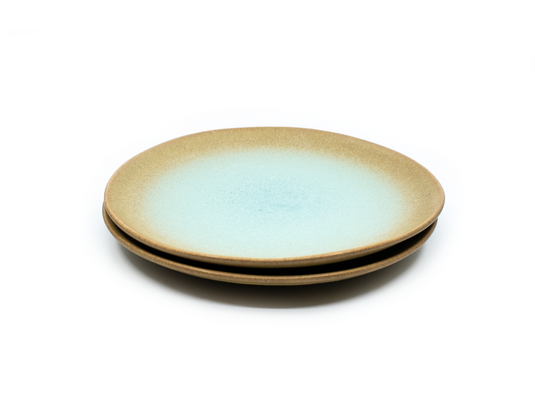 soñho Menta Teller gross Ø26 cm grünbraun