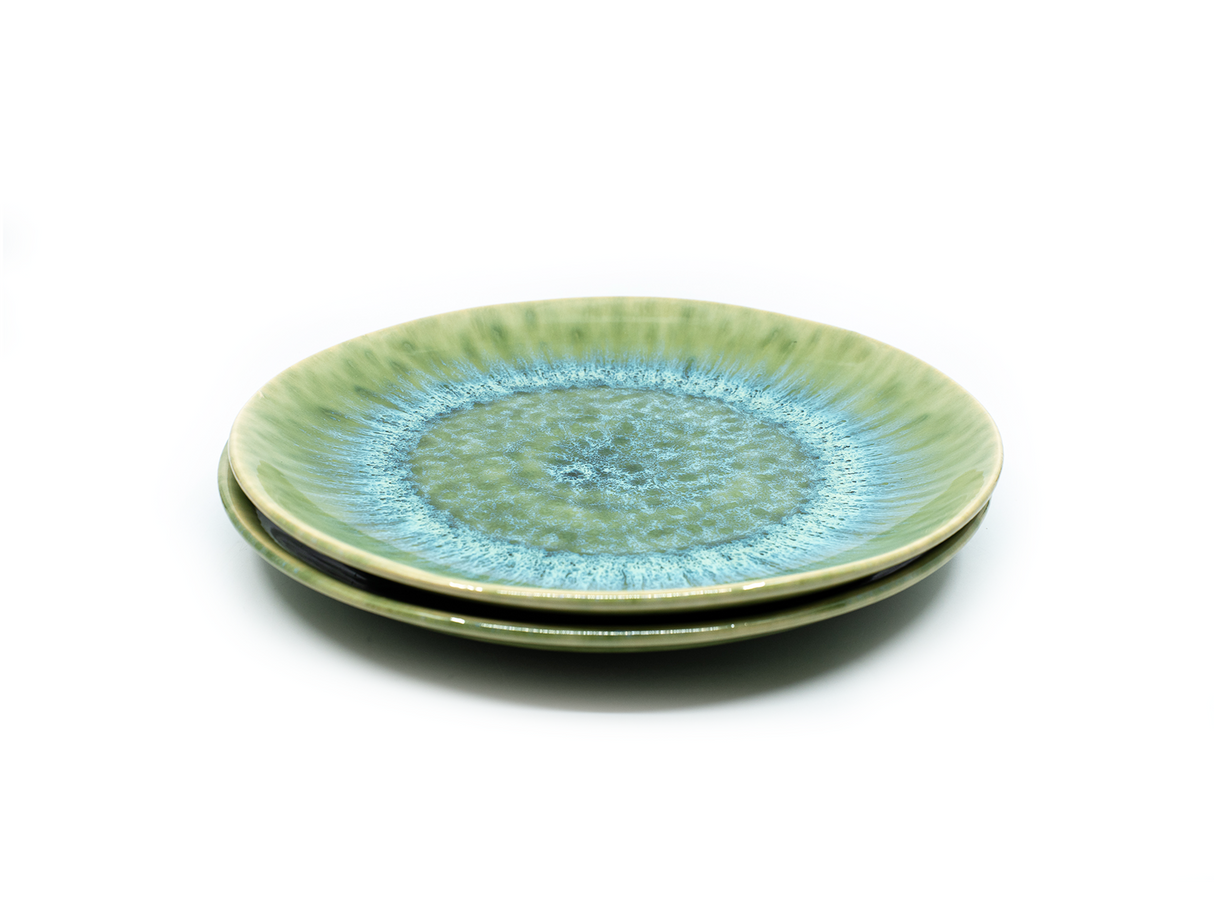 soñho Vulcão Verde Teller gross Ø 26 grün reaktiv