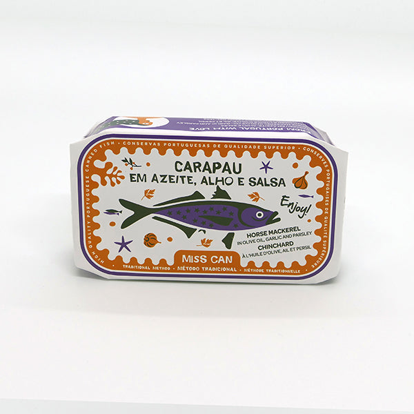 Miss Can Stöckerfilets in Olivenöl mit Knoblauch und Petersilie, 120 gr