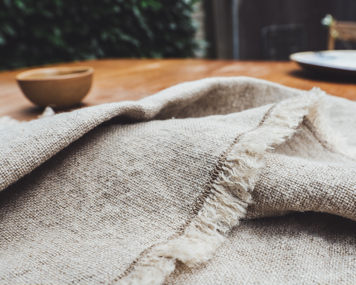 Casa de campo - Tischdecke 160 x 260 natur