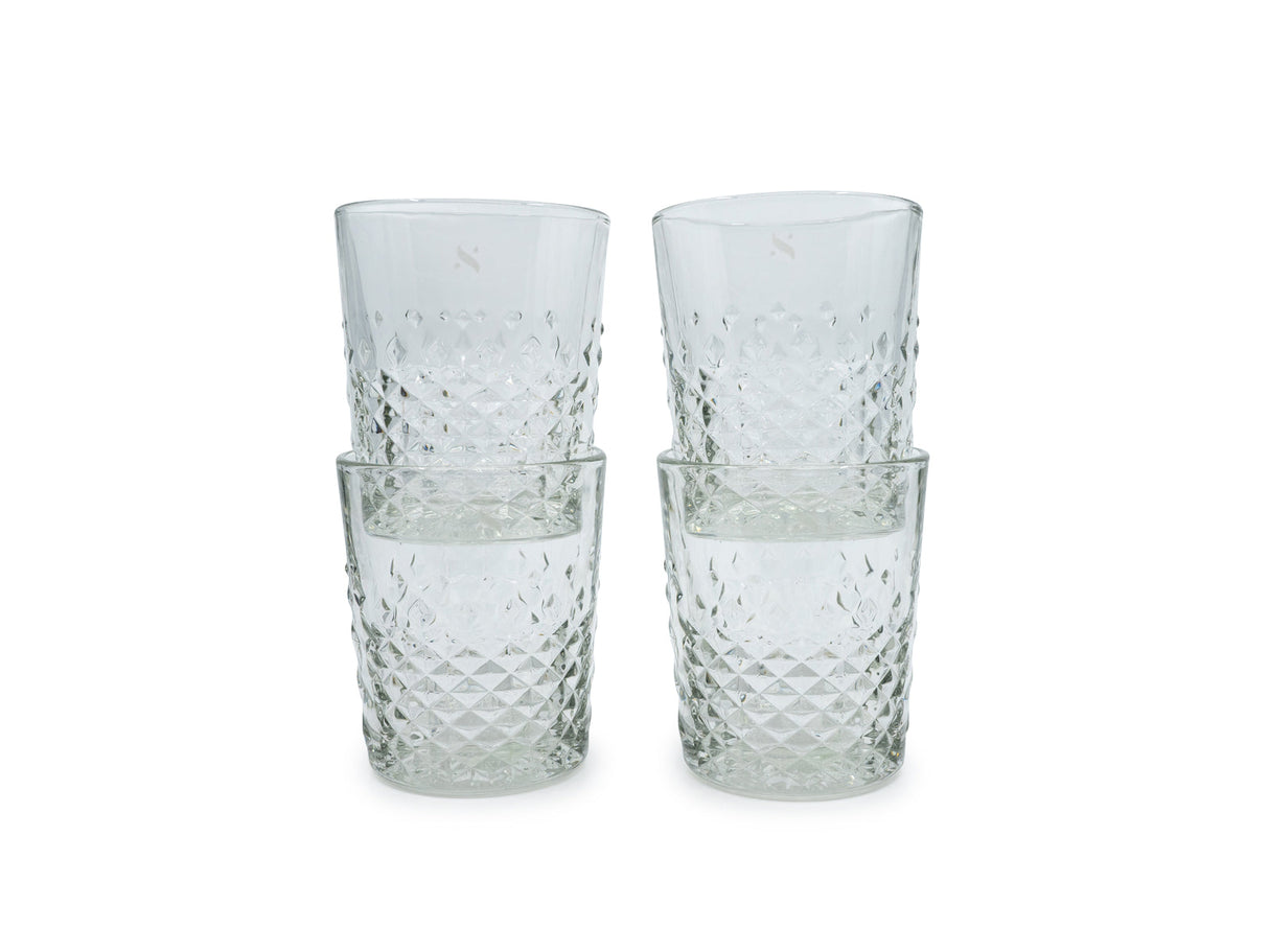 Cristais - Trinkglas 35 cl, 4er Set