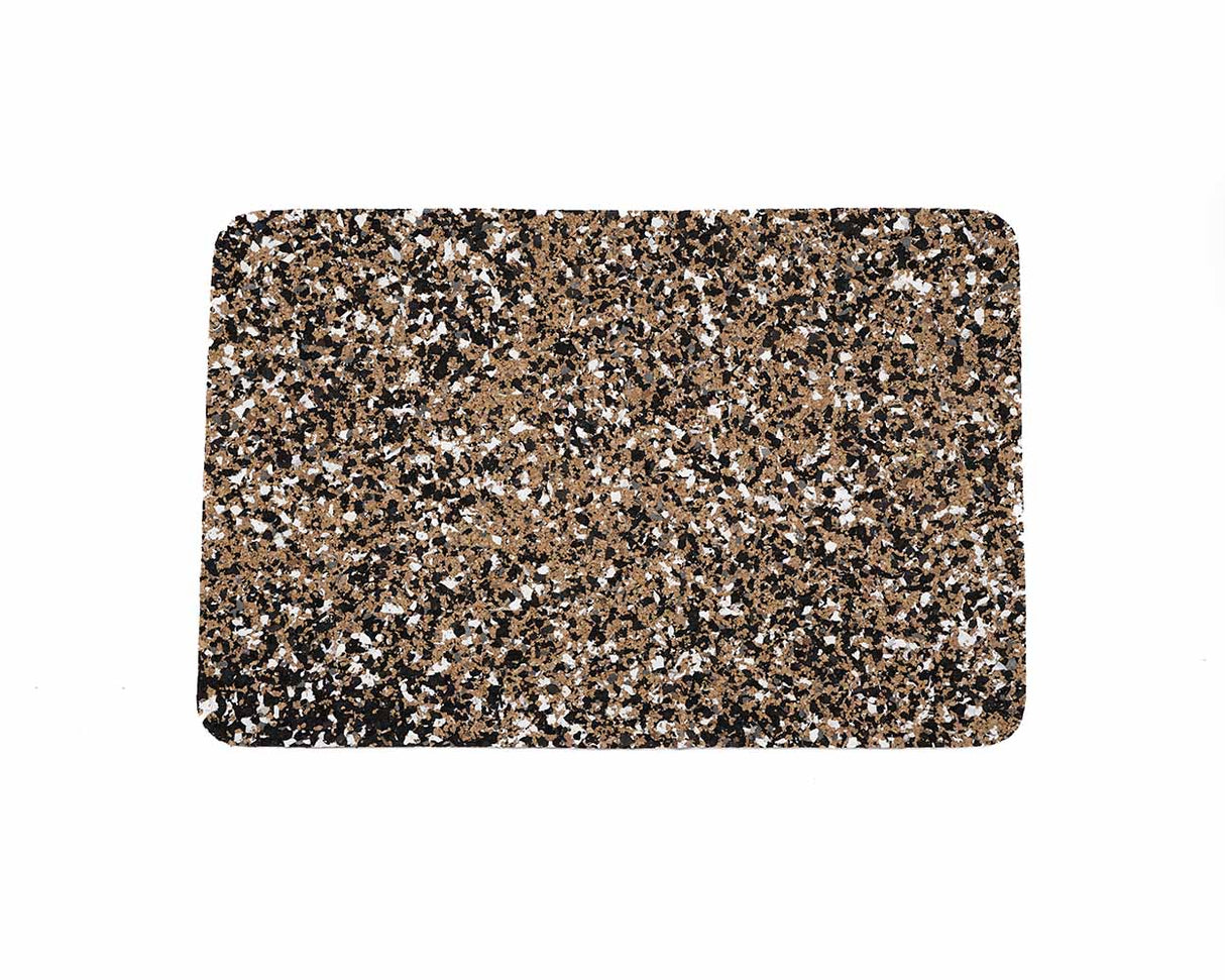 soñho Dunas Kork Tischset 4er Set schwarzgrau