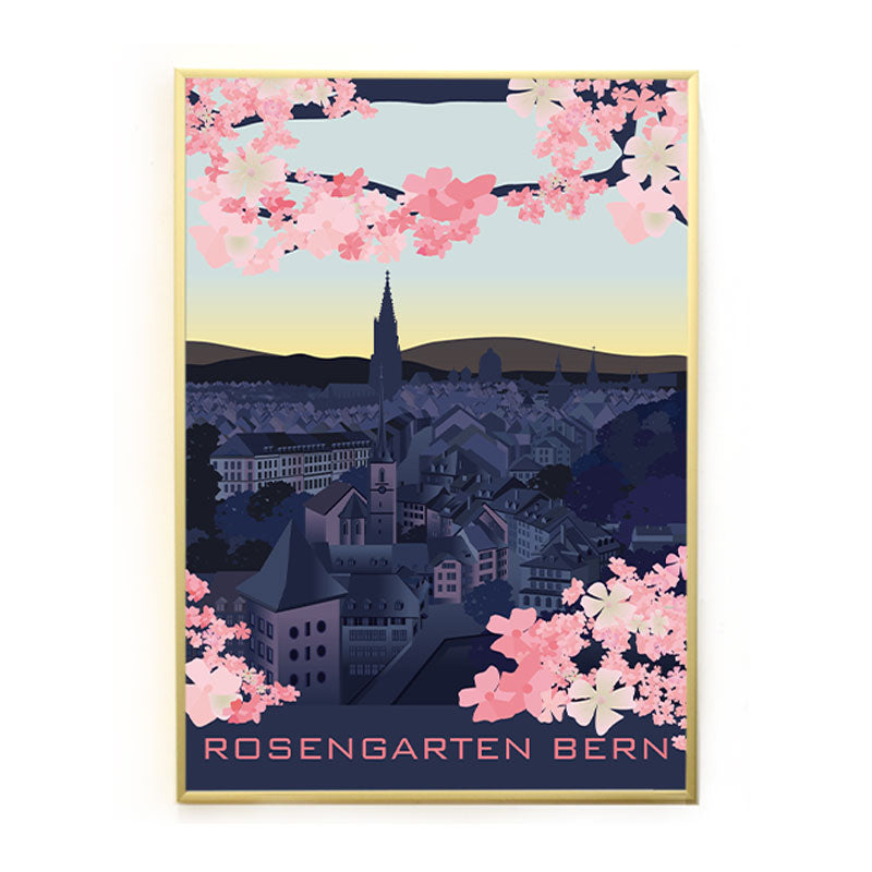 s.wert Poster Bern Rosengarten, A2