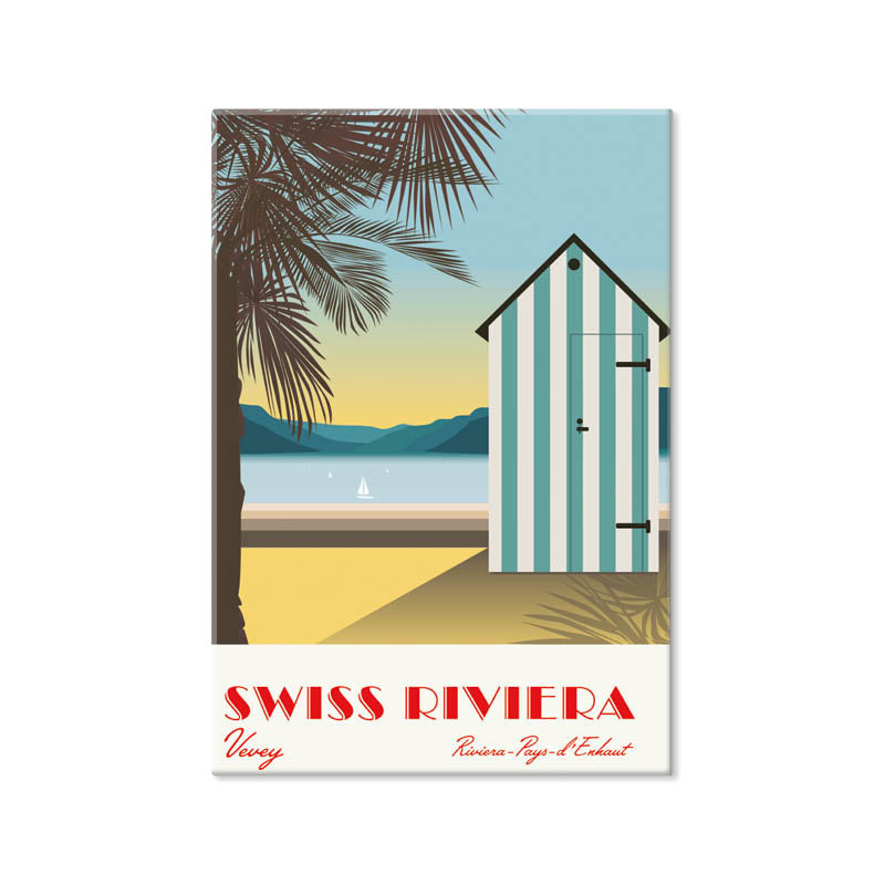 s.wert Magnet Swiss Riviera Vevey
