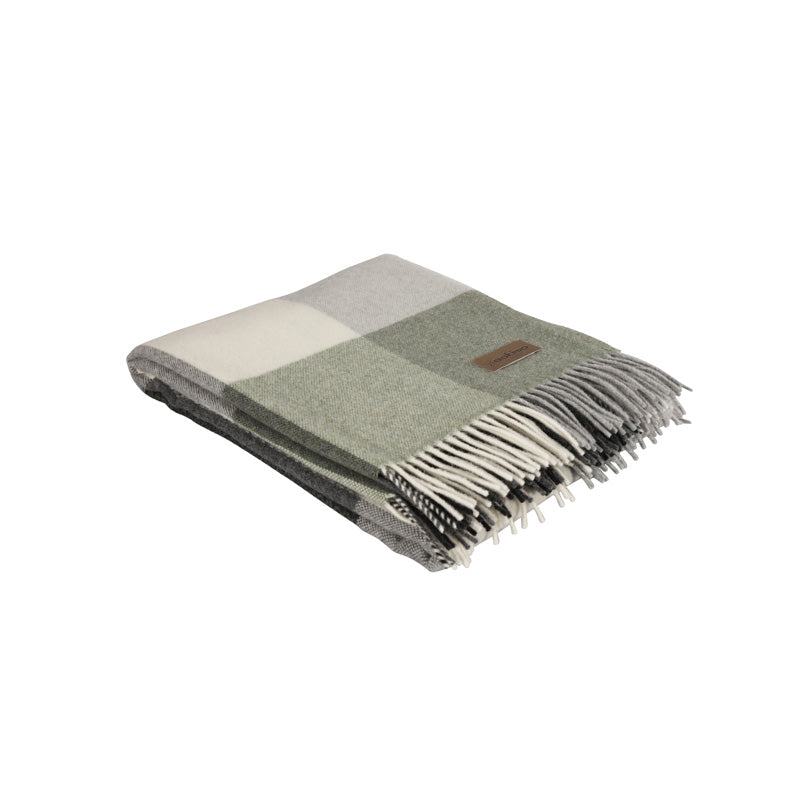 Eskimo Mürren Decke, grün, 130 x 180