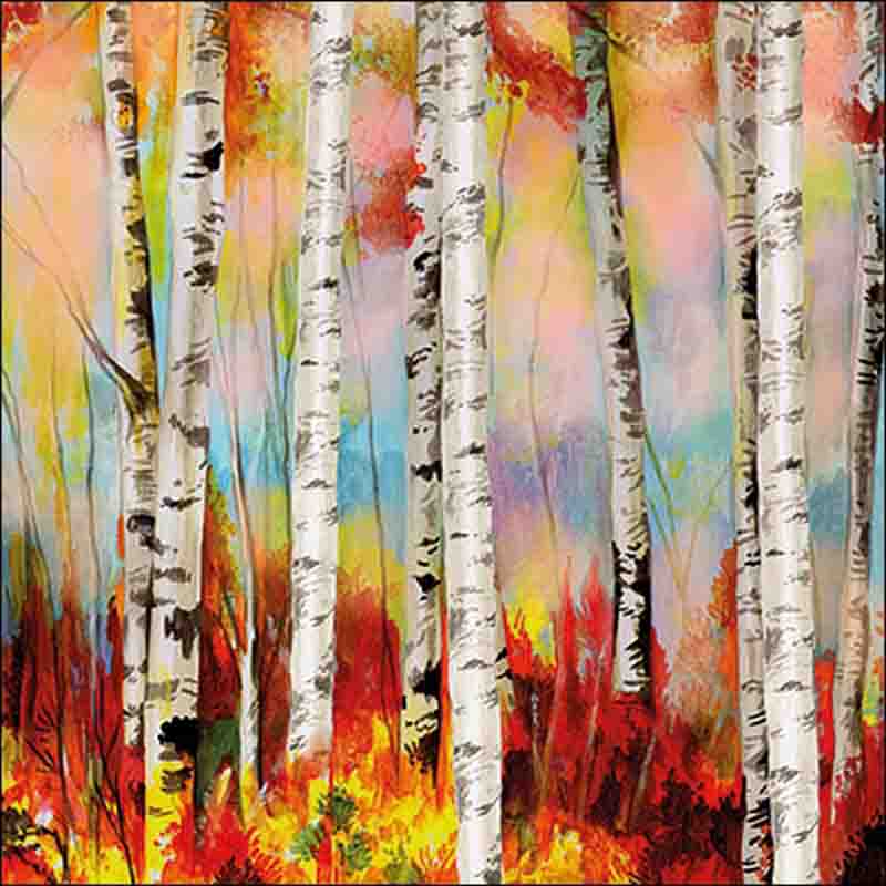 Wimmel Servietten 33x33cm Birch forrest