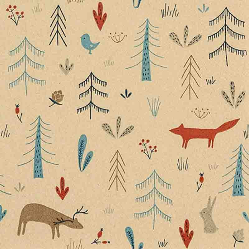 Wimmel Servietten 33x33cm Forest Animals