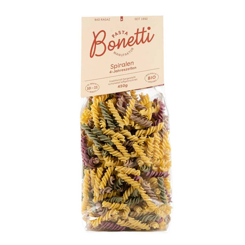 Bonetti Bio 4-Jahreszeiten-Spiralen, 450g