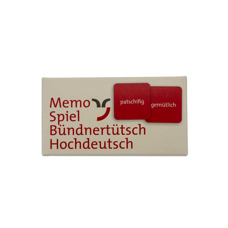 Memoriespiel - Bündnertütsch